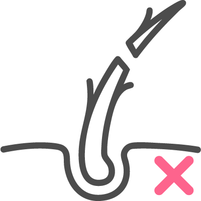cabello opaco